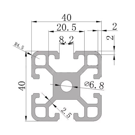 4040 aluminum extrusion canada 4 4