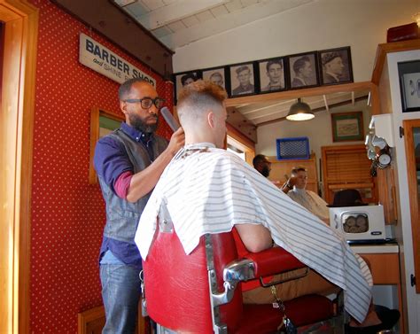 409 barber studio photos  The shop has a stylish and modern aesthetic which adds to the whole client experience