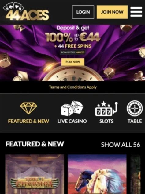 44aces app  Sadly, we’re disappointed that 44Aces Casino doesn’t have a dedicated mobile app