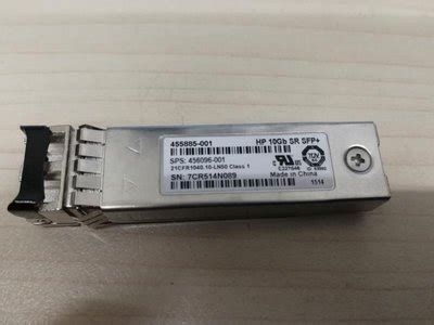 455883-b21 quickspecs  HPE BladeSystem c-Class 10Gb SFP+ SR Transceiver