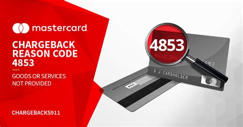 4853 mastercard reason code 6 Example 6—Message Reason Code 4853—Cardholder Dispute (Available for The following message reason codes designate chargebacks resulting from issues related to customer disputes: Response Time Frame