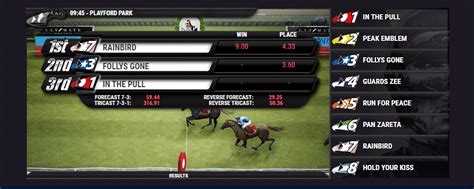 49 virtual horse racing results  The Fount