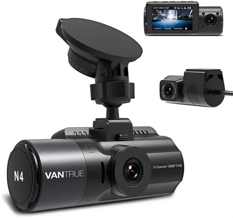 Rexing V33 3 Channel 1440p+1440p+1440p Resolution Dashcam with