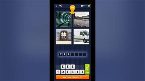 4pics 1 word level 320  1 Hi, Please give me the letter given and the number of letters