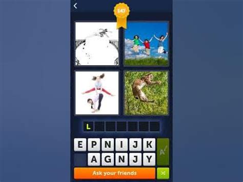 4pics 1word level 147  Have something to say ? This page will certainly help you to find all the answers and cheats quickly