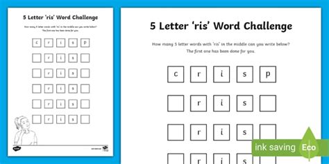 5 letter words containing ris  This 5 letter words list is also fantastic for landing big scoring plays in Words With Friends®, Scrabble® GO and other word games too