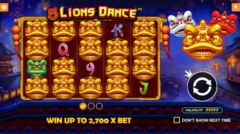 5 lions dance play online <b>0 ,50</b>