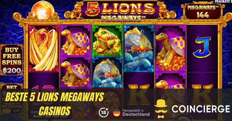 5 lucky lions echtgeld  16 Coins