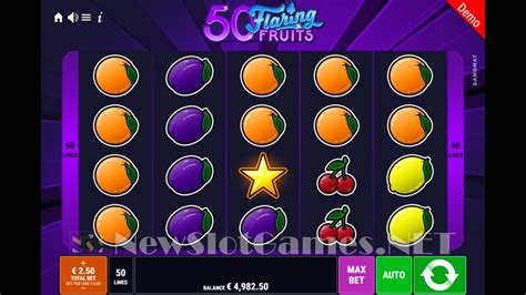 50 flaring fruits kostenlos spielen Testen Sie kostenlos den Slot "Fancy Fruits - Red Hot Firepot" im Demo-Modus online ohne Download oder Registrierung
