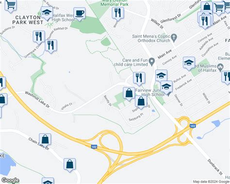 549 washmill lake drive  Bus lines: 28 Bayers Lake