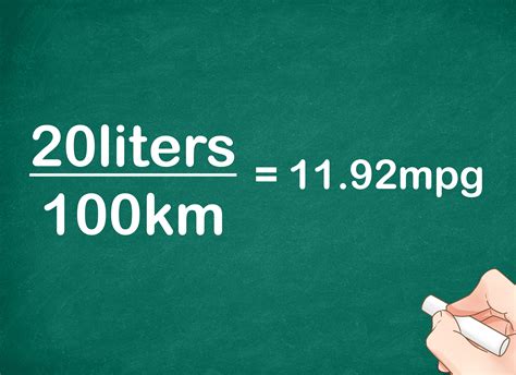 6 liters per 100km to mpg Fuel consumption = Fuel used / Distance travelled