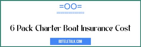 6 pack charter boat insurance cost  Fishing Guide Insurance