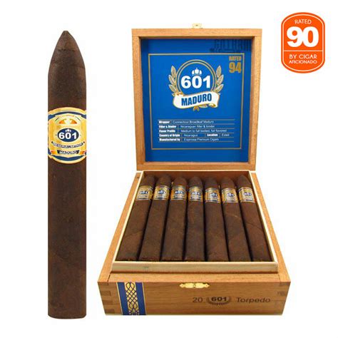 601 blue label maduro torpedo C