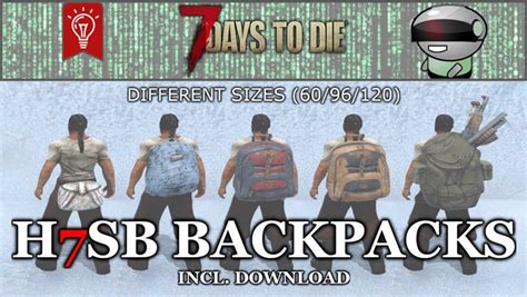 7 days to die backpack mod 45Based on the second development of the version。Globe TrekkerMODSince the release, it has been rough from the beginning, and the more refined it is