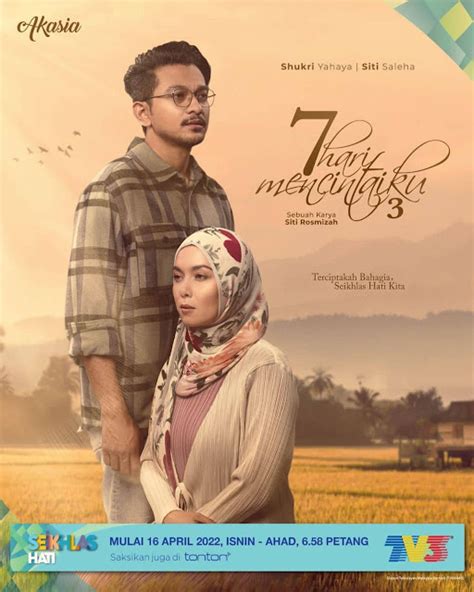 7 hari mencintaiku 3 full episode telegram  Mia Adriana dan Khuzairi melayari hidup bahagia berumah tangga