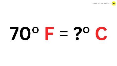 70 fahrenheit in c 5 degrees Celsius is equal to 70