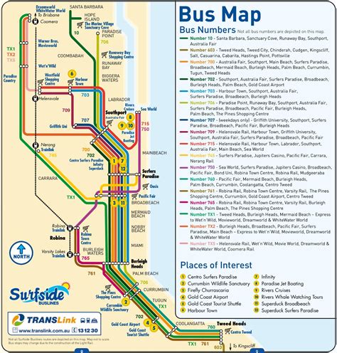 719 bus timetable gold coast 52 1