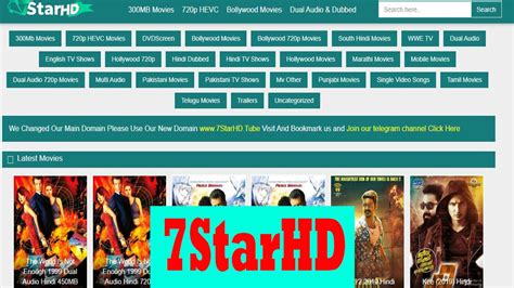 7starhd tell com is one of the most popular