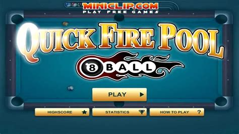 8 ball quick fire pool 