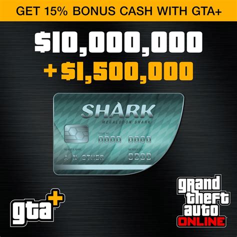 8 million dollar shark card  Solve your money problems and help get what you want across Los Santos and Blaine County with the purchase of cash packs for Grand Theft Auto Online