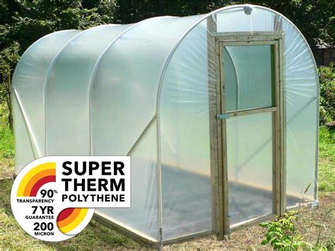 8 x 6 polytunnel 44m) wide model, with 3ft 3in (0