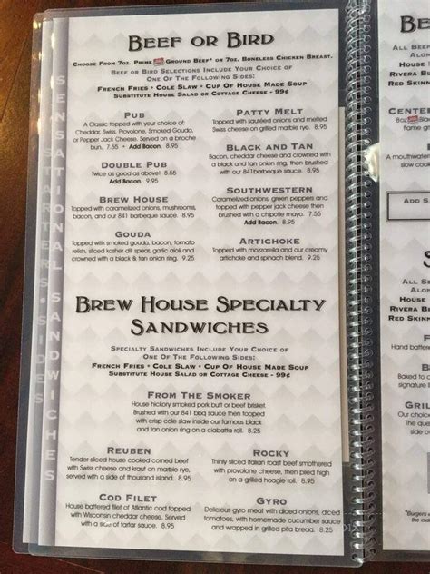 841 brewhouse menu  Many consider us the best place to eat in Camp Hill