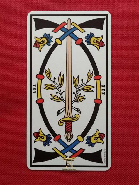 9 espadas tarot marsella  Esta carta representa el lado oscuro del mago