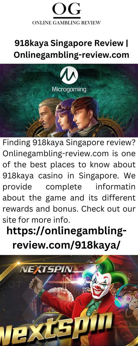 918kaya singapore review  What is 918KAYA ? For many gamers in Malaysian, Brunei, Singapore, Thailand, Indonesia this is the ideal place to start online slot machine