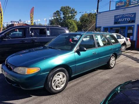 97 ford escort wagon mpg  K Damage R/F Door,Needs Muffler,Very Good runner $500