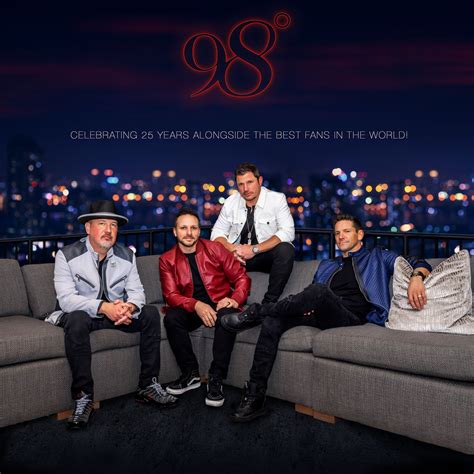 98 degrees tour 2023  When 98 Degrees perform at Jackpot Junction Casino in Morton, MN, their riser section seats can start at $30 with VIP options ranging from about $198-$449