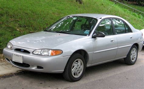 98 ford escort wagon  Top off the brake master cylinder to the full line