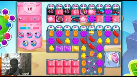 9875 candy crush  For this level try to play from where more candies are available to play and make special candy