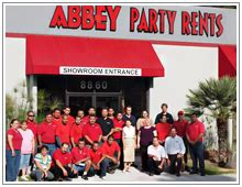 Abby party rents  Party Rental Categories