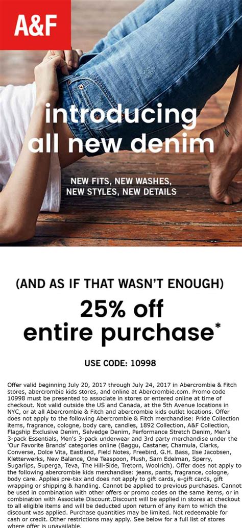 Abercrombie discount code reddit  Grab deals and save with 29 active November 2023 Abercrombie discount codes today
