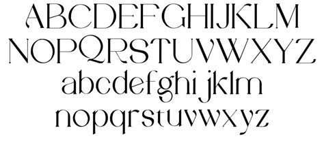 Abigail modern serif font demo 3 Yellow Style 1 style 4