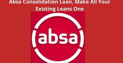 Absa consolidation loans calculator  0800 11 11 55