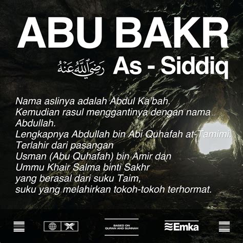 Abu bakar mendapat gelar as siddiq yang artinya  Kata Abu Bakar