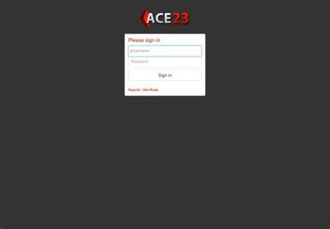 Ace23 ag login C