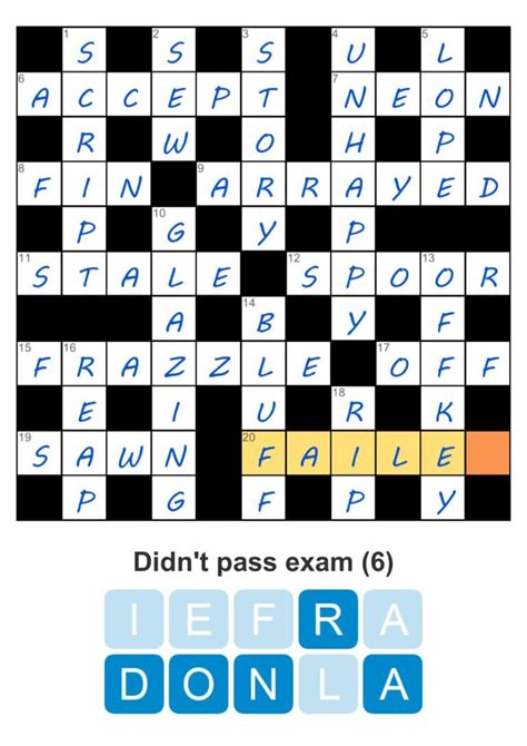 Acquiesce crossword clue  Click the answer to find similar crossword clues 