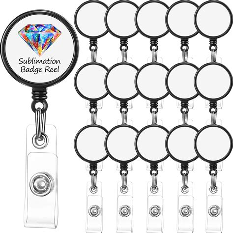 Go With The Float - Acrylic Badge Reel Blank and Matching Sticker