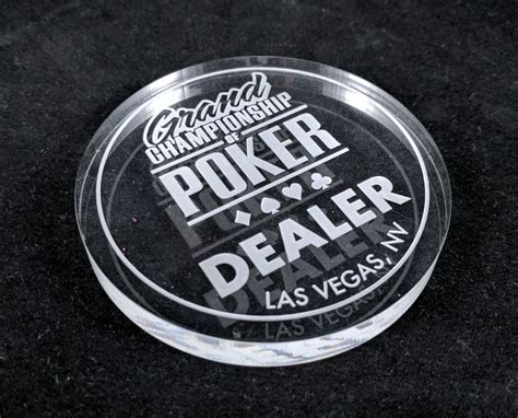 Acrylic dealer button 00 13- 20 Buttons- $10