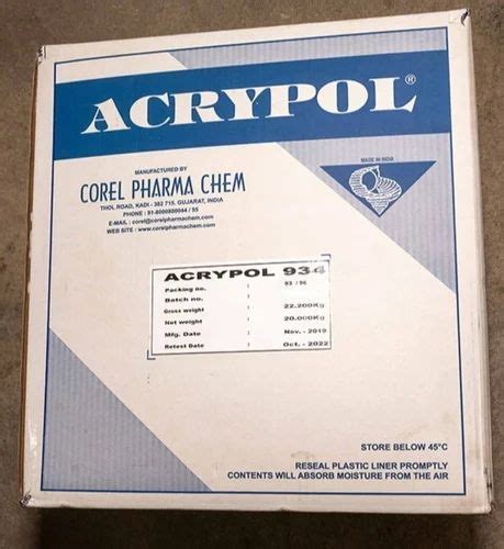 Acrypol 3 Indication of any immediate medical attention and special treatment needed Carbomers: Overview, Tips, & Recommendations