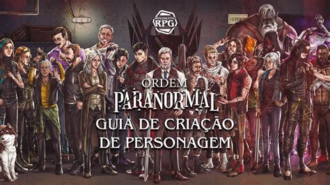 Adivinhe o personagem ordem paranormal Ordem Paranormal - Ficha de Personagem Editável