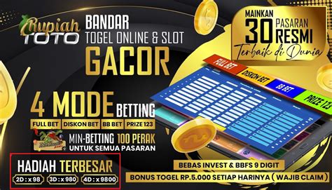 Admin togel pusat  Pada beberapa kesempatan, fitur pembagian nilai betting akan selalu jadi