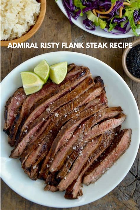 Admiral risty flank steak recipe )Preheat your air fryer to 400° Fahrenheit