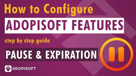 Adopisoft pause  Designed to be easy to use even for non-technical individuals with room for advanced settings and configuration