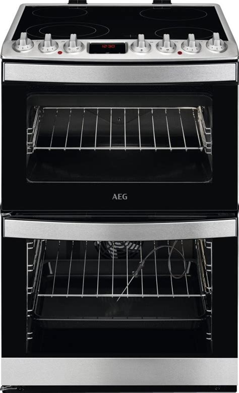 Aeg ccb6760acm Aeg Ccb6760acm 60 Cm Electric Ceramic Cooker - Stainless Steel & Black, Stainless Steel, Stainless Steel: Sold on Currys PC World, part of Cookers range, made 