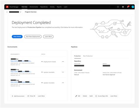 Aem as a cloud service tutorial  First, using the Cloud Manager UI, copy the values of the Organization, Program, and Environment ID