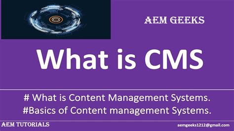 Aem content management system tutorial  A way to measure these experiences