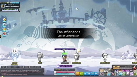 Afterlands maplestory  You know, I just now realized what quest you're talking about now